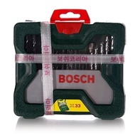 [Bosch] Accessory Set (33PCS) / Drill Bit / Socket Wrench / Driver Bits / magnetic holder driver / countersink