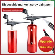 Badazan Model Hand-Made Coloring Tool Gundam Marker Airbrush Air Pump Set Painting Portable Recharge