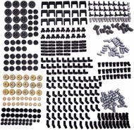 SEEMEY 452pcs Gear Set Lego Technic Chain Link Connector Gear Block for Robot STEM MOC (Random Color