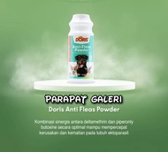 Bedak Doris Anti Fleas Untuk Anjing & Kucing ( Bedak Kutu & Gatal )