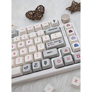 Gaming Console Keycap XDA Retro Style PBT Video Game IKBC Nizhi 61/64/84/87/980/104