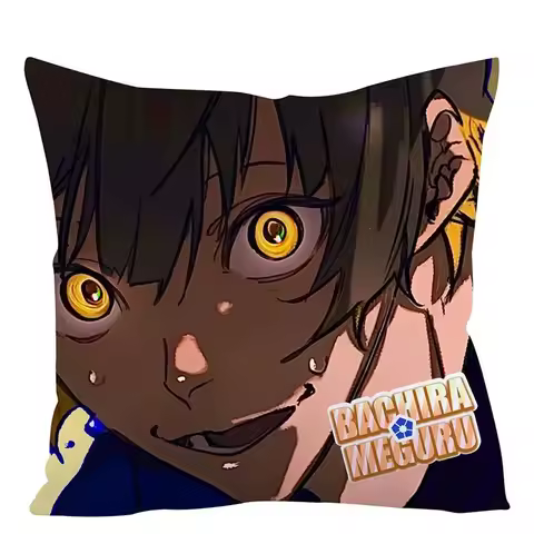 Itoshi Rin / Blue Lock Bedroom 45x45cm Office Hug Pillowcase Blue Lock Manga Panel Blue Lock Rin Blu
