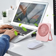 Small Table Fan 3 Speeds Quiet Fan Wall Fan Personal Fan Silent Fan USB Rechargeable Desktop Fan for Outdoor tongsg tongsg