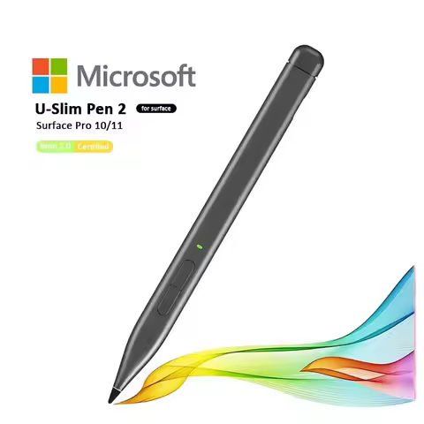 Digital Slim Pen 2 Compatible with Microsoft Surface Pro 10/11 4096 Pressure Palm Rejection(ONLY Pen