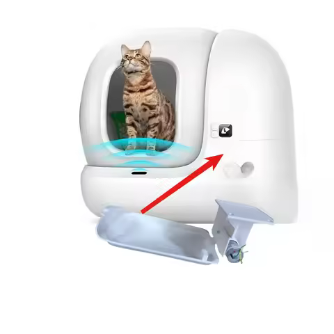 Petkit Automatic Cat Litter Box Sealing Lids And Motors Accessory Compatible with Petkit MAX Toilet 