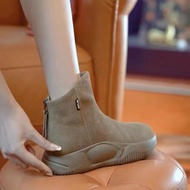 vivigo JL-Platform Nubuck Leather Chelsea Boots