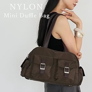 VITAFELICE Nylon Mini Duffel Bag for Women Korian style Boston mini bag nsb-70003z Brown Japan quali