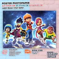 Boboiboy Cartoon Poster Children's Wall Decoration Yaya Fang Bora Gopal Foster Cartoon Malaysia BBY-