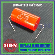 Kapasitor Surong 22uf 250v - Kapasitor audio 2 pcs