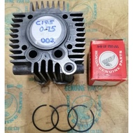 Honda 50cc C100/C102/C105/C110 Cylinder (Ori Motor)(Used) + Piston + Ring Set (New)(Original Honda)(