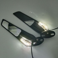 Kawasaki ZX10R ZX9R ZX7R ZX6R ZX636 ZX12R ZX14R SIDE MIRROR WINGLET DESIGN Motor Bike Side Mirror