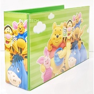 WinnieThe Pooh CD Sleeve Hard Cover SMALL PVC 2D Ring CD VCD File / CD VCD Sleeve Refill Filing Hold