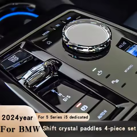 For 2024 New BMW G60 G61 G68 i7 G70 M5 G90 iX i20 X3 G45 G48 Start Knob 4-piece Set Artificial Cryst