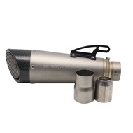 Newest Universal Motorcycle Scooter Motocross Exhaust Muffler GY6 Dirt Bike Exhaust YZ-F R1 FZ6  Z80