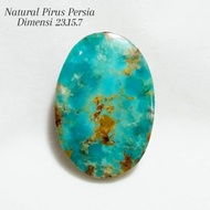 Natural Pirus Persia Biru Urat Emas