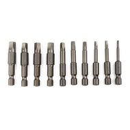 Gracekarin Magnetic 10 Piece 5 Point For Torx Bit Set for Secure Screw Fastening Tasks NEW