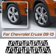 20Pcs รถล้อยาง Hub สติกเกอร์ขอบสติกเกอร์4D คาร์บอนไฟเบอร์ Hub สติกเกอร์สำหรับ Chevrolet สำหรับ Cruze 2009 2010 2011 2012 2013รถจัดแต่งทรงผม