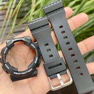 BABY-G Strap And Bezel Replacement Matte Blackwhite BA110 BA111 BA112 BA120 BA130 Watchband Set