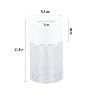 Pot Tanaman Air Hidroponik Self Watering Vas Bunga Tabung Bening Transparan Plastik