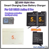 For DJI Action 5 Pro 4 3 Charger  Smart Charging Case Battery Charger for Action 5 Pro