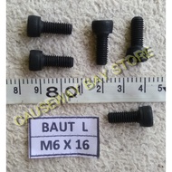 BOLT L M6 X 16