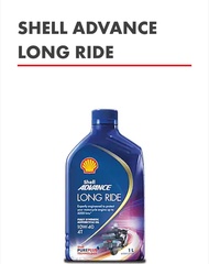 Shell Advance Long Ride 10w - 40 1 liter ( fully synthetic motorcycle oil )