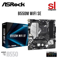 ASROCK B550M WiFi SE M-ATX MOTHERBOARD+AMD Processor Combo