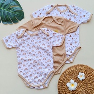 3pcs Baby Jumper Baby Jumper 0-3 Months Baby Jumpsuit