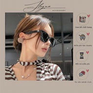 Fashionable star-studded anti-UV400 square sunglasses/sunglasses