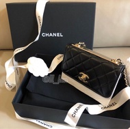 Chanel Trendy cc mini woc flag bag雙層卡包袋