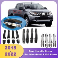 Mitsubishi L200 Triton / Pajero Sport 2015-2022 ABS Chrome Door Handle Cover Trim Styling Accessorie
