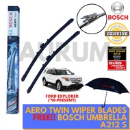 Bosch AeroTwin Wiper Blade set for Ford Explorer(2010-present)