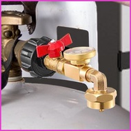 Propane Bottle Refill Adapter 1 lb Propane Tank Refill Adapter Valve with Gauge and Valve Propane Re