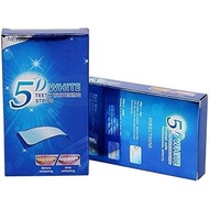 5D Gel Teeth Whitening Strips White Tooth Dental Kit Oral Hygiene Care Strip for False Teeth Veneers