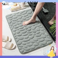 LA Bath Mat Bathroom Carpets Bathtub Non-slip Cobblestone Embossed