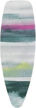 Brabantia Size D (135 x 45cm) Ironing Board Cover with Thick 8mm Padding (Morning Breeze) Easy-Fit, 100% Cotton