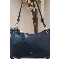 Bundle | ALAIN DELON Handbag Ladies Women Classic Leather Shoulder Office Bag
