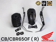 กันดีด  CB650F/CBR650F /CBR650R /CB650R เถมตัวติดป้ายขนาดใหญ่ เเละฝากันดีด 2ใบ