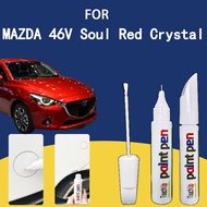 FOR MAZDA 46V Soul Red Crystal Compact Scratch Pen for Portable Touch Up Paint Repair