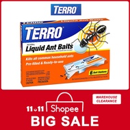 [6 BAITS STATION] Terro Ant Killer Liquid Ant Baits (10ML each Bait)