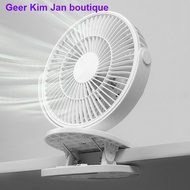 KASYDoFF 360 Adjustable Table Clip Mini Rechargeable Fan Rotate Portable USB Fan for Desk Home Office Dorm and Bedroom