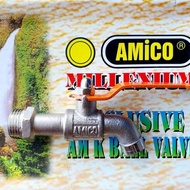 Tersedia Kran Keran Air Amico Besi Brass Kuningan 1/2 Inch & 3/4 Inch 100% Original