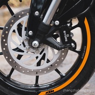 Ktm Duke 200 250 RC390 Spring Breeze 250NK 400 Reflective Hub Rim Modified Sticker Decal
