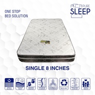 Pure Sleep Tilam Single Bujang Mattress Direct From Factory Compressed Foam Rebonded (8/10/12 inches