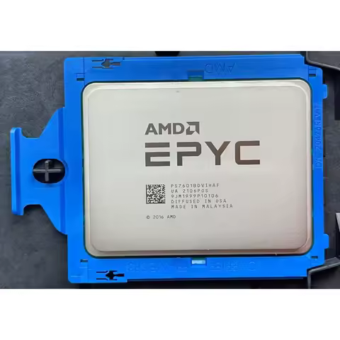 EPYC 7601 CPU 32 Core 64 Thread for Supermicro H11SSL-i Mainboard Server Processor DDR4 2666MHz For 