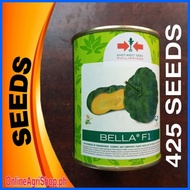 ♝ ﹊ ♂ BELLA F1 HYBRID SQUASH SEEDS (50 GRAMS OR 425 SEEDS) EAST WEST SEEDS