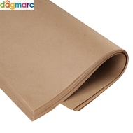 DAGMARC 100Pcs Brown Butcher Paper for Sublimation & Heat Press Disposable 12 x 12 inch Art Project 