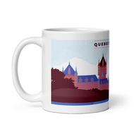 Quebec Canada Mug Quebec Canada Souvenir Quebec Canada Souvenir Canada Gift Mug World City v6