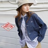全新Danton牛仔外套2026夏季新品日系danton純棉百搭顯瘦短款夾克上衣三粒扣口袋無領Danton jacket Danton外套 Danton薄外套
