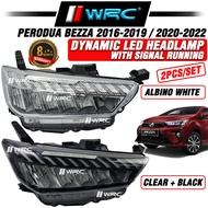 Perodua Bezza 2016 - 2019 / 2020 - 2022 Dynamic Led Headlamp With Signal Running